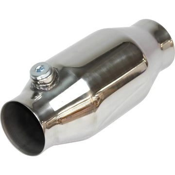 Redback High Flow Catalytic Converter Petrol Euro II, 2-1/4", CPSI 50, Polished - Brixton 4x4 - Buy Online Now!